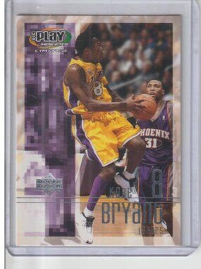 Kobe Bryant 2000 Upper Deck Playmakers Limited Lakers HOF Legend #39